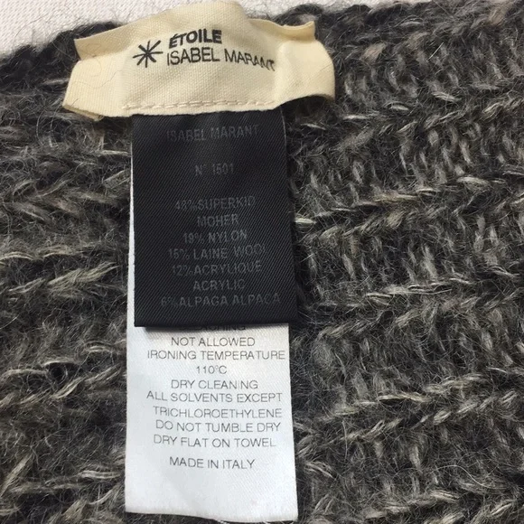 ETOILE ISABEL MARANT mohair blend beanie display picture 1